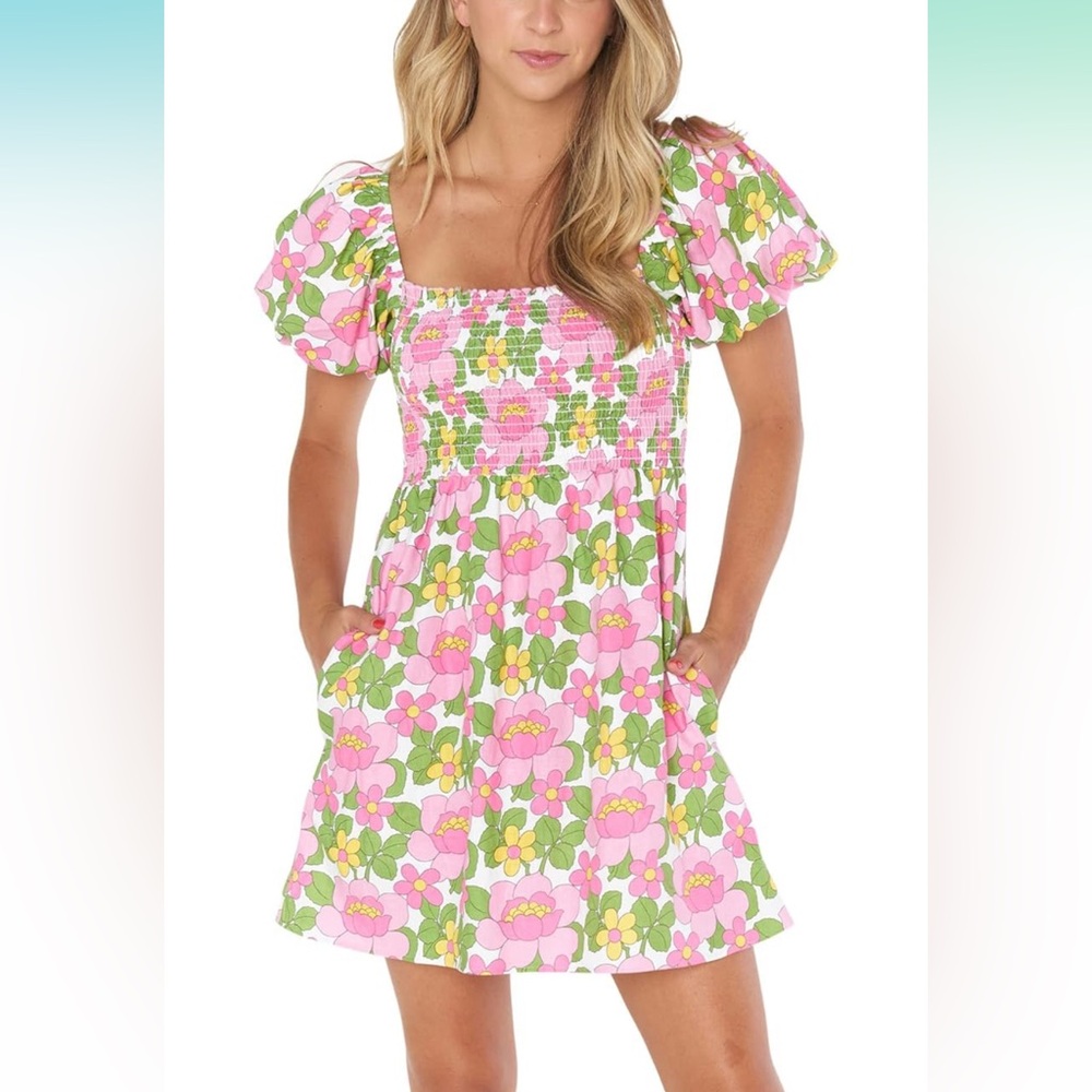 Show me your mumu mini dress floral
